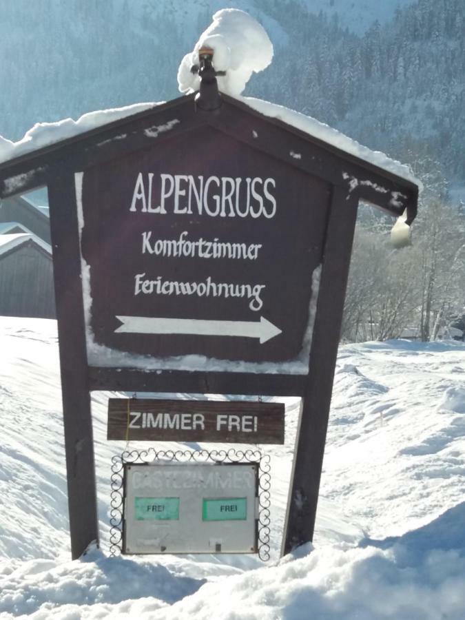 Pension Alpengruss Heiterwang Dış mekan fotoğraf